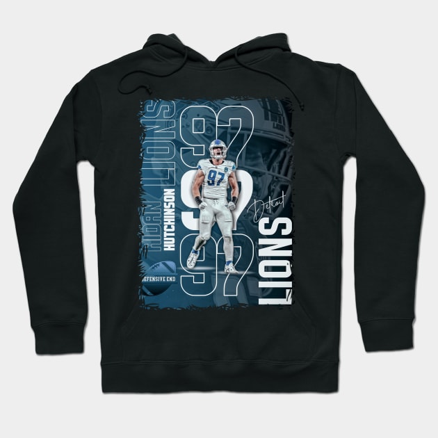 Aidan Hutchinson 97 Hoodie by NFLapparel